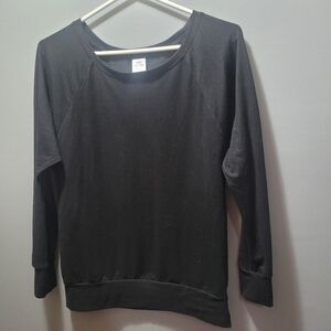 Infinite Performance Black Long Sleeve Top S